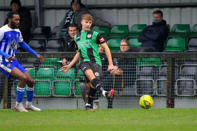 Images from Burgess Hill Town's 2-0 win at home to VCD in the Isthmian south east division / Pictures: Steve Robards