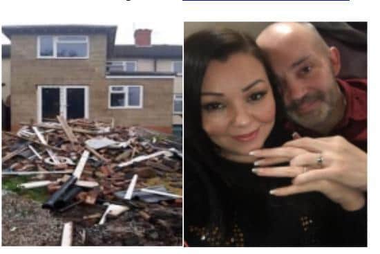 How the house had been left - Lindsey and Shaun