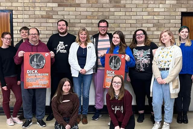 The Irchester Players cast of Dick Whittington