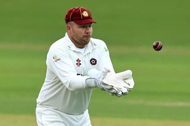 Northamptonshire's red ball skipper Adam Rossington