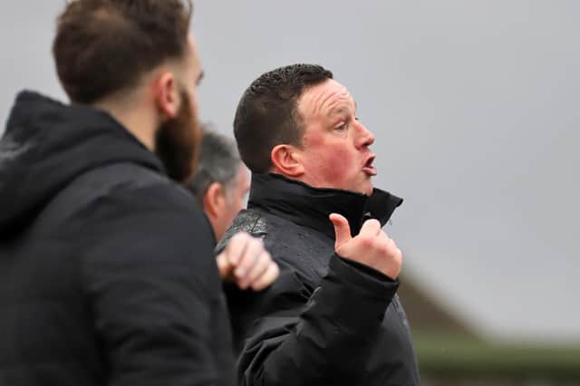 Paul Cox resigned as manager of Kettering Town and was immediately installed as the new boss of Boston United. Picture by Peter Short