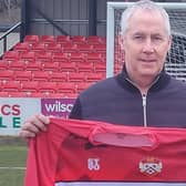 Ian Culverhouse has been unveiled as the new manager of Kettering Town. Picture courtesy of Kettering Town FC