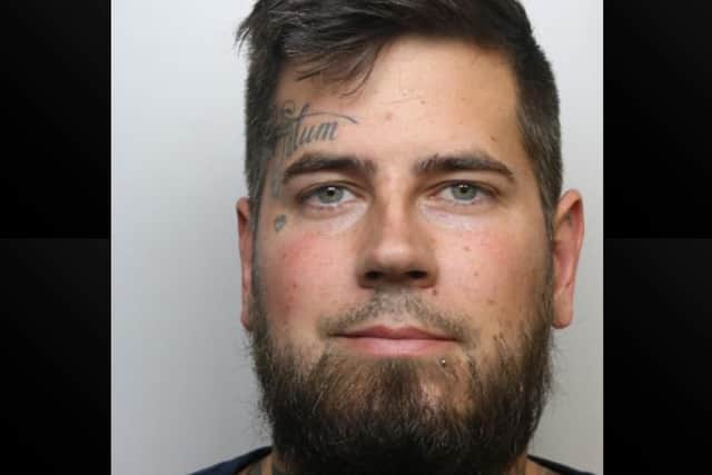 Jamie Robinson was jailed for four years at Northampton Crown Court