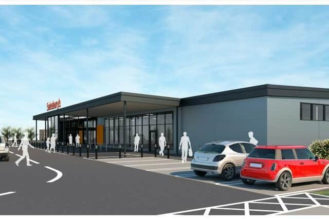 The 126-space car park would be accessed via Cockerel Rise