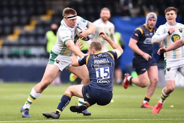 Paul Hill ran riot at Sixways when Saints last travelled to Worcester