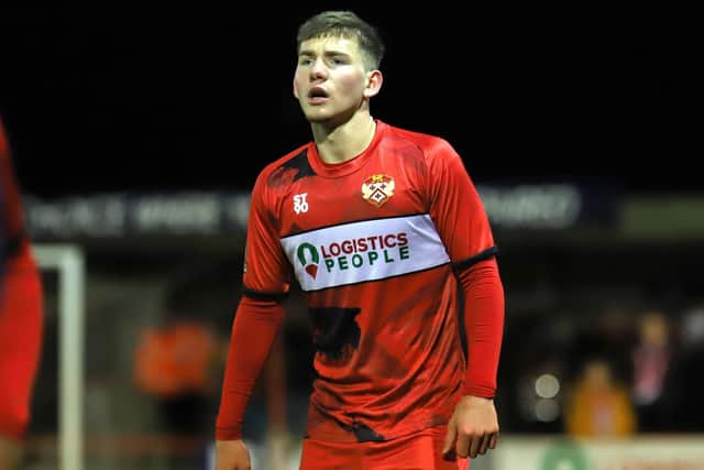 George Cooper has had his loan deal from Mansfield Town to Kettering Town extended by a further month. Picture by Peter Short