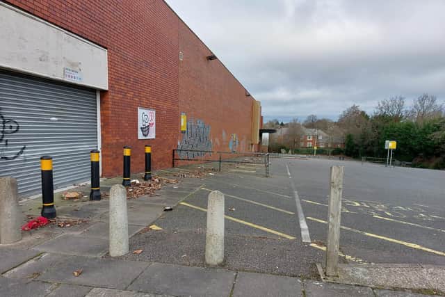 The former Co-op car park in Alexandra Road.