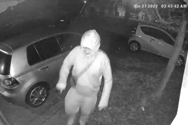 The CCTV image issued by Northants Police