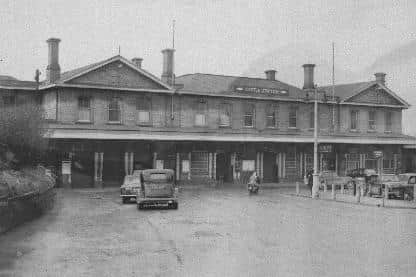 There was some concern in 1899 when a stray locust was found in goods at Castle Station, in Northampton (picture circa 1959)