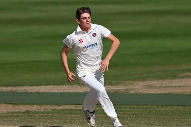 Northamptonshire teenager James Sales