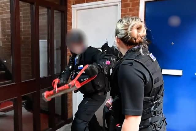 Northamptonshire Police made a series of drugs raids during its 100 Days campaign in summer 2020