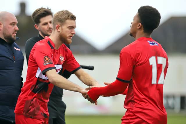 New signing Callum Stead made his debut for the Poppies as a second-half substitute at the weekend
