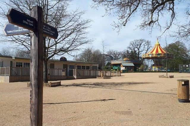Gigs were due to be held at Wicksteed Park.