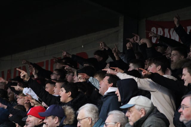 Crawley Town v Hartlepool United. Picture by Cory Pickford SUS-221202-205804004