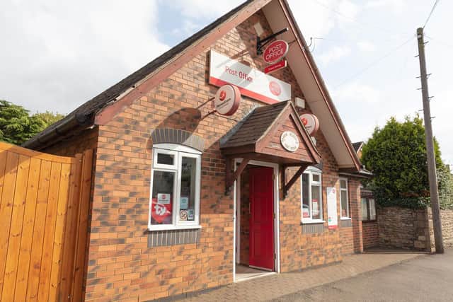 Barton Seagrave Post Office.