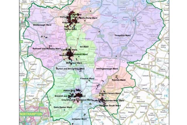 Council officer have mapped every HMO in the north of the county