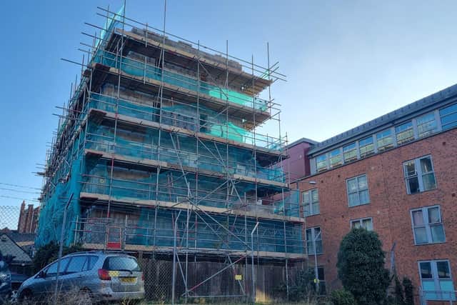 The site in November 2021
