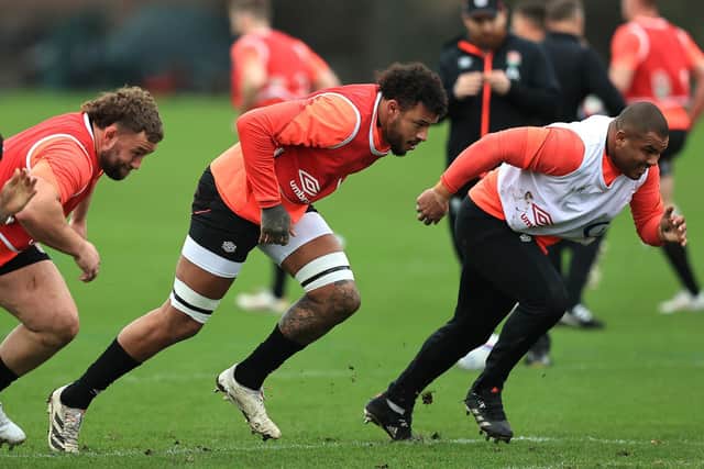 Courtney Lawes is set to be available to face Wales