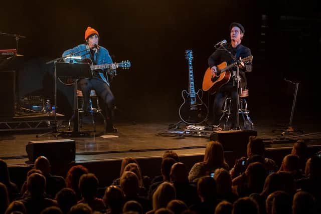 Texas on stage at Royal & Derngate in Northampton. Photo by David Jackson.
