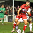 Ty Deacon impressed on his debut for Kettering Town in Tuesday's 2-2 draw with AFC Telford United. Picture by Peter Short