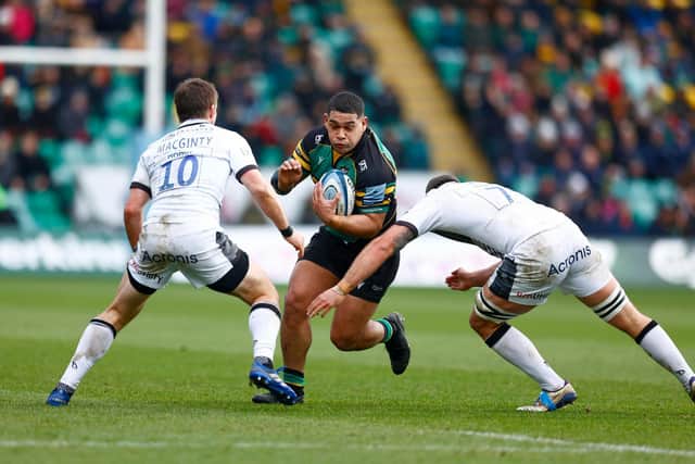 Sam Matavesi starts at seven for Saints against Exeter