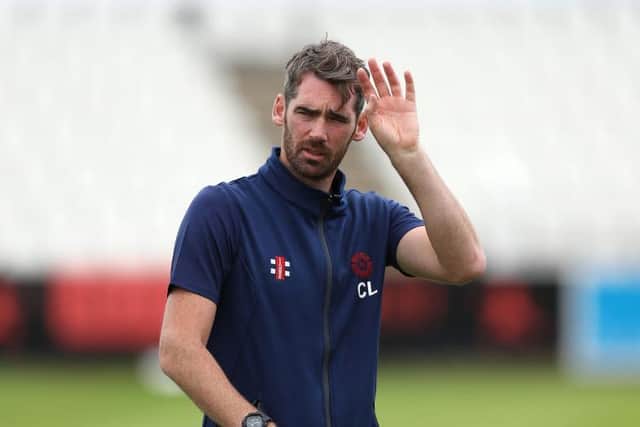 Northants assistant coach and bowling coach Chris Liddle