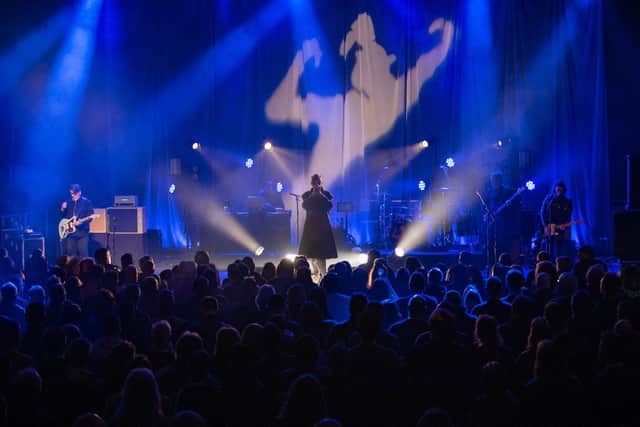 Echo & The Bunnymen on stage at Royal & Derngate theatre in Northampton. Photo by David Jackson.
