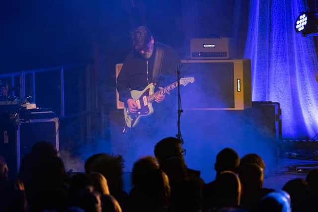 Echo & The Bunnymen on stage at Royal & Derngate theatre in Northampton. Photo by David Jackson.