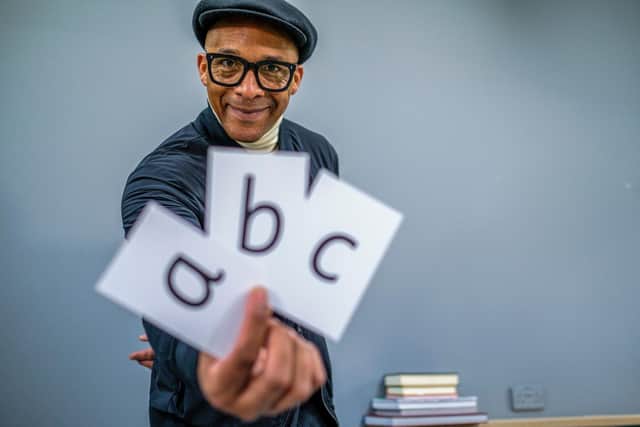 Jay Blades recently highlighted his struggle with reading