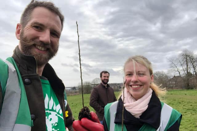 Residents can take home a tree to plant at home