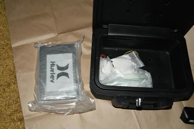 Drugs seized by police.