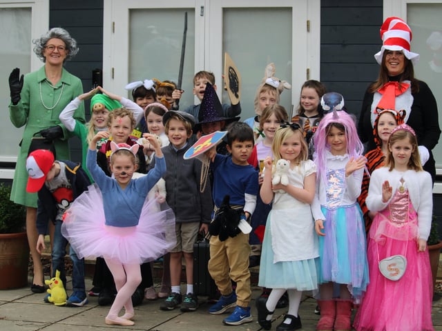Oakwood School Prep School pupils have been sharing stories with younger pupils, while years three to six have made sock puppets relating to a favourite book character