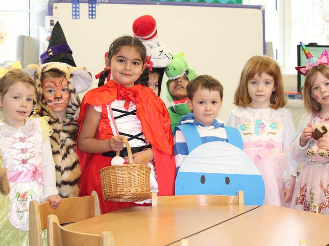 Oakwood School Prep School pupils have been sharing stories with younger pupils, while years three to six have made sock puppets relating to a favourite book character