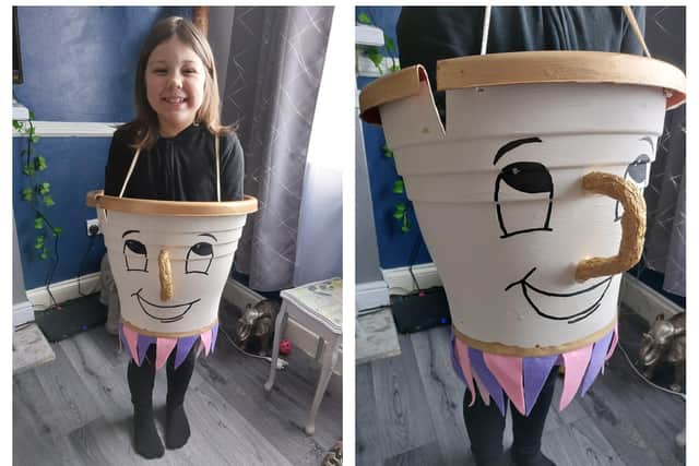 Lacey's Chip Potts costume
