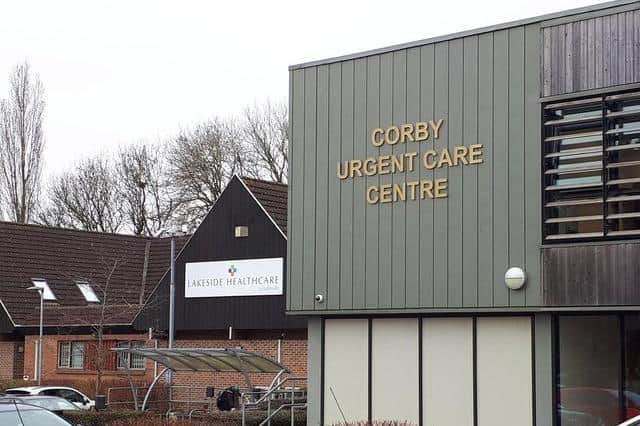 Corby Urgent Care Centre has been rated as inadequate