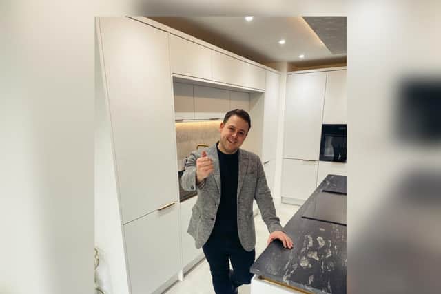Ricky-Lee Brennan, who's started his own online estate agency Brennan Bespoke