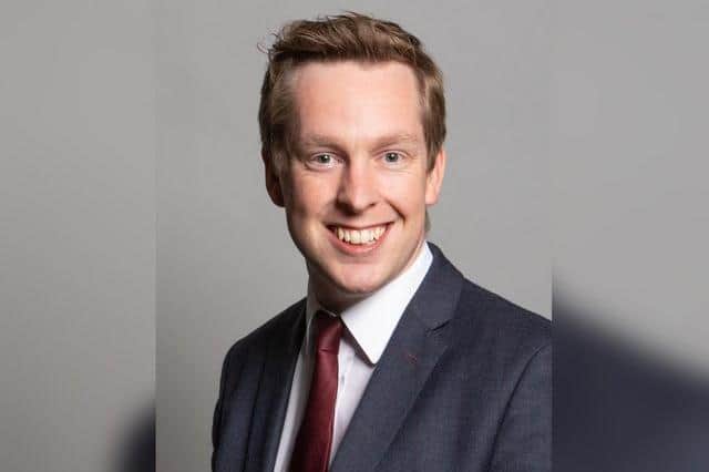 Corby MP Tom Pursglove