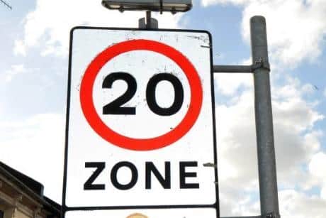 Drivers should take notice of speed limits , particularly around houses and schools