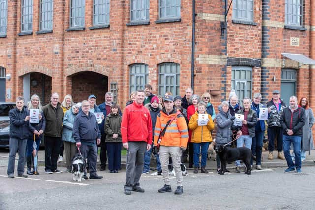 Walgrave's residents are campaigning to keep their 'Postman Pete.' Photo by Kirsty Edmonds.