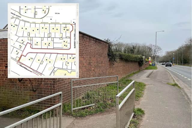 The Surrey Close proposal would close the alleyway on to Cottingham Road