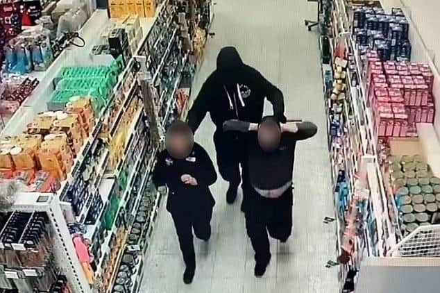 The previous robbery for which Merkitt and Bluck are currently serving jail terms. Image: Cambs Police.