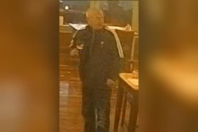 Call police if you know this man