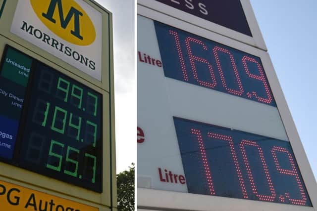 How fuel prices have soared across Northamptonshire in less than two years