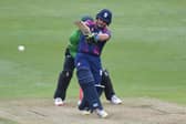 Ricardo Vasconcelos in action for the Steelbacks in the Vitality T20 Blast