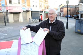 Pas Renda will hand in his petition to North Northants Council