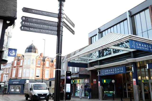 Swansgate Shopping Centre.