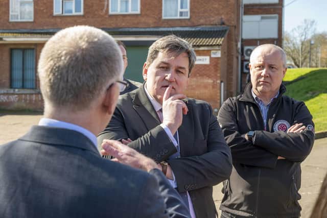 Kit Malthouse in Wellingborough.