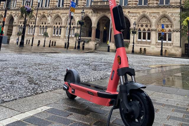 The e-scooters have been a familiar site across Northamptonshire