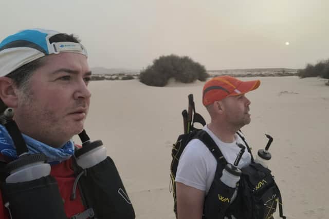 Duncan Short and Andy Slater have been planning for the challenge since before Covid