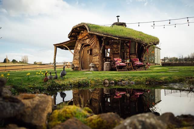 The Hobbit House is nestled in a Northamptonshire village.